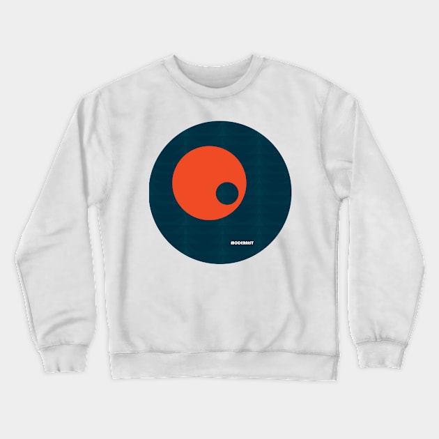 Modernist Circle Crewneck Sweatshirt by modernistdesign